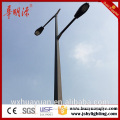 Square steel double arm path, roads, street application lighting pole